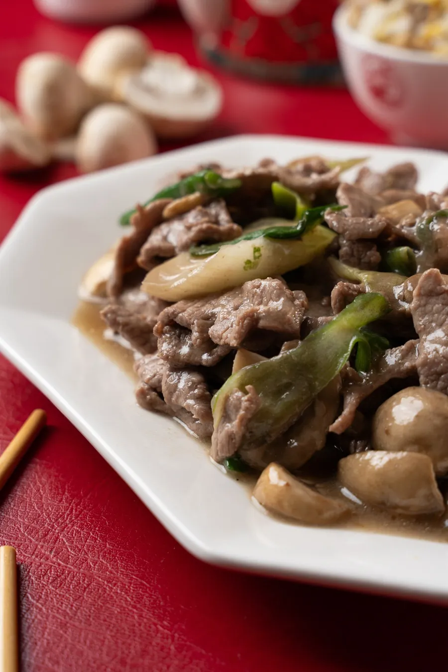 Carne Champiñón