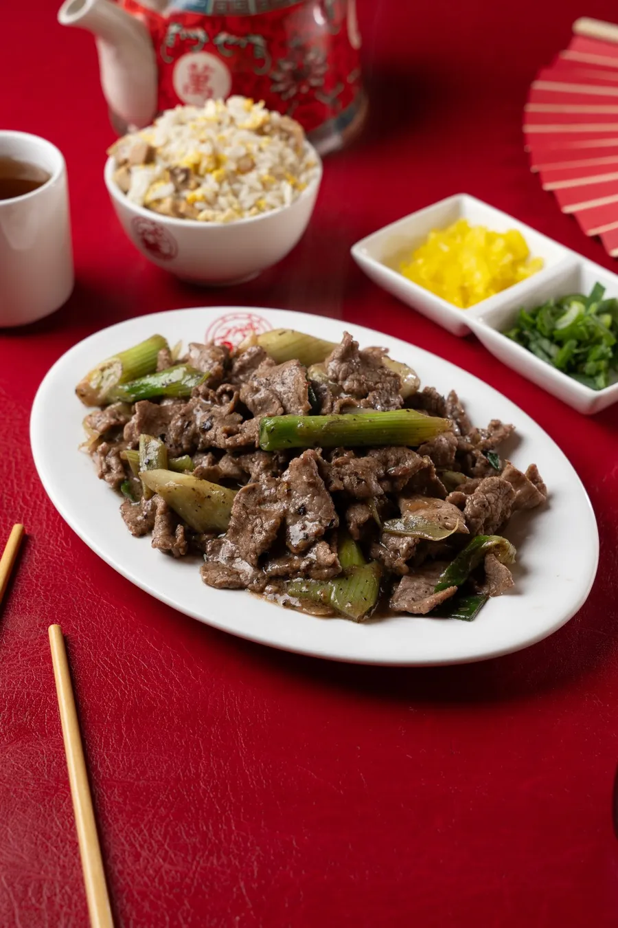 Carne Mongoliana con Ají