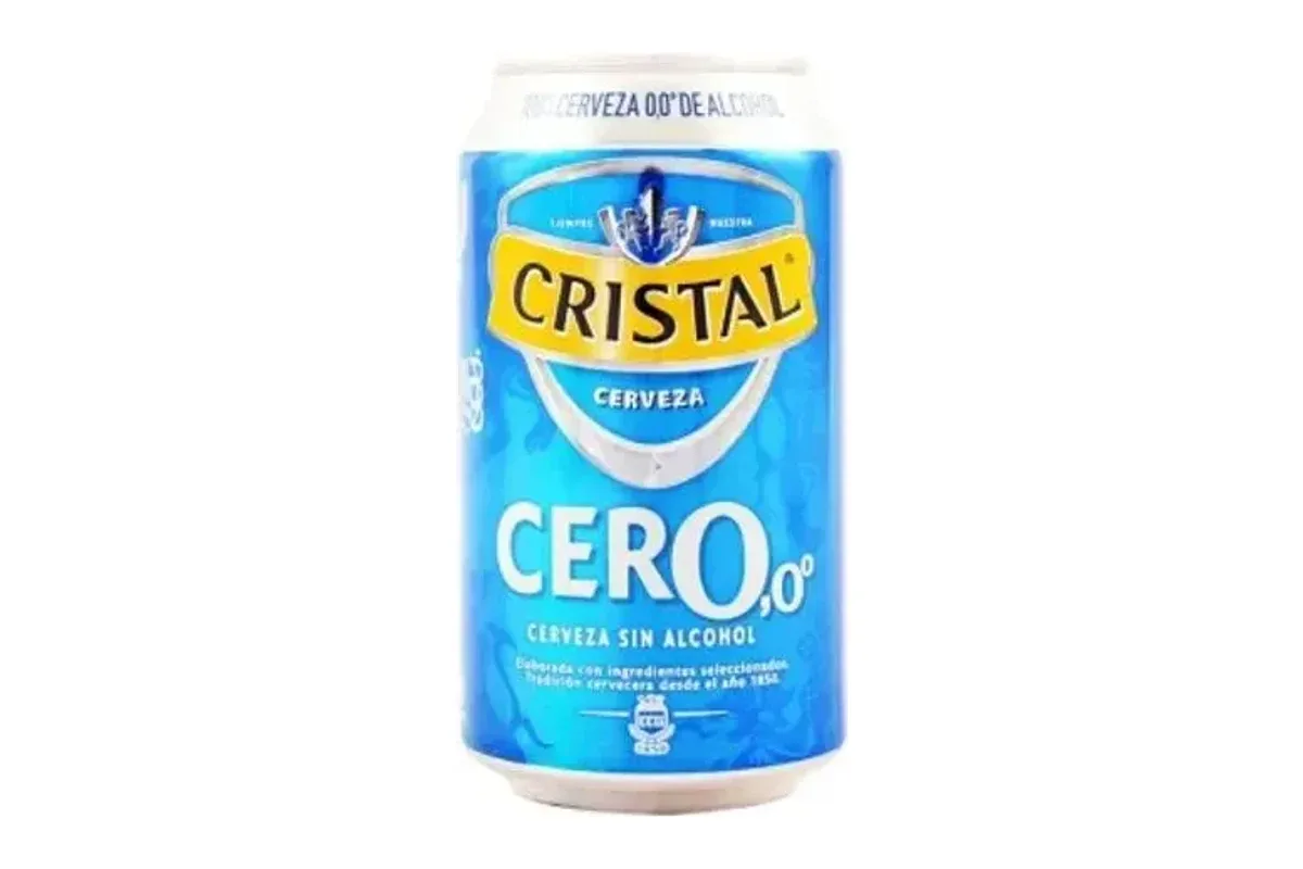 Cerveza Cristal Cero